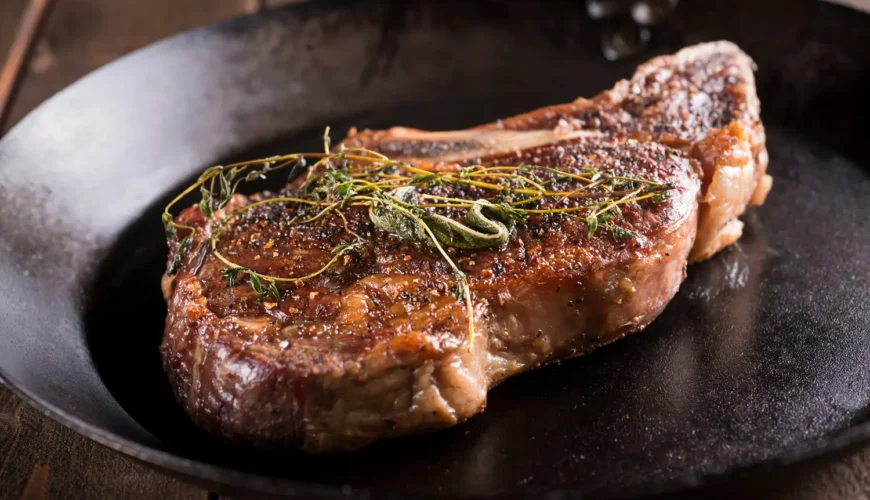 Rib eye a las brasas